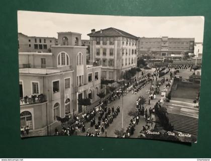 Cartolina Nuoro - Rue Dante - 1961