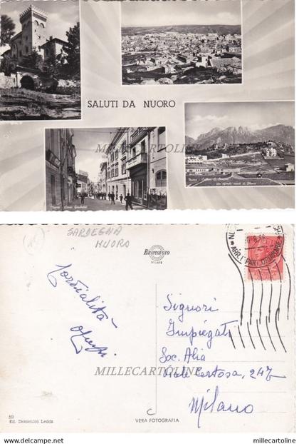 NUORO: Saluti da    1956