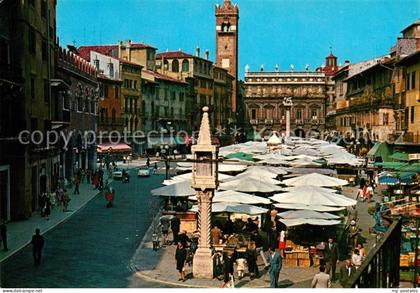 73021118 Verona Veneto Piazza Erbe  Verona Veneto