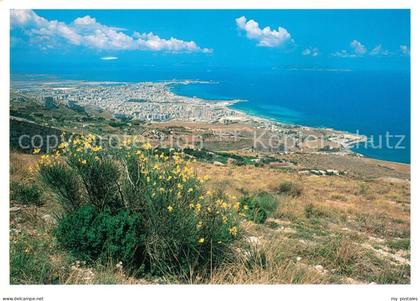 73357702 Trapani Panorama sullo sfondo le Isole Egadi Trapani