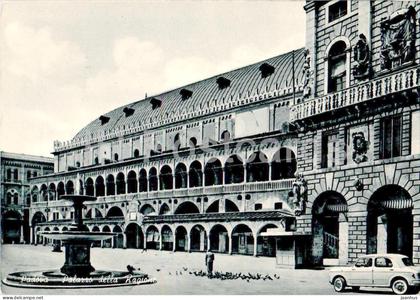 Padova - Padua - Palazzo della Ragione - Reasons Palace - car - 1966 - Italy - used