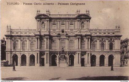 TORINO - Piazza Carlo Alberto - Palazzo Carignano