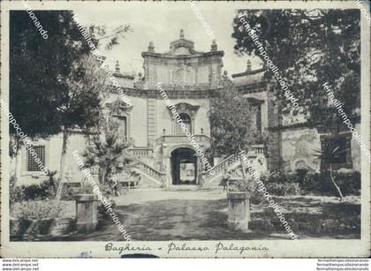 ab785  cartolina bagheria  palazzo provinciale  provincia di palermo