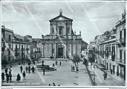 ag788 cartolina bagheria  piazza del duomo provincia di palermo