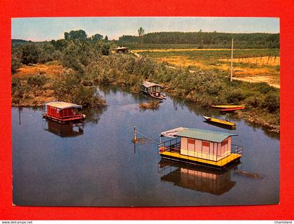 Cartolina - Mezzanino - Scorcio del Fiume Po - 1975 ca.