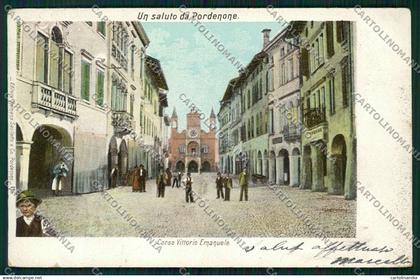 Pordenone Città cartolina QK4644