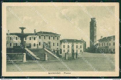 Pordenone Maniago cartolina QZ8901