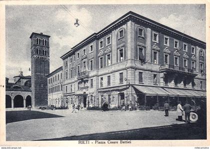 # RIETI: PIAZZA CESARE BATTISTI