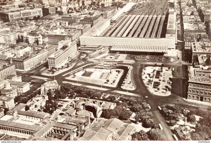 Cartolina - Roma - Stazione Termini 1956