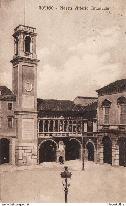 #ROVIGO: PIAZZA VITTORIO EMANUELE