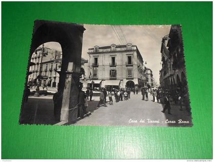 Cartolina Cava de' Tirreni - Corso Roma 1956