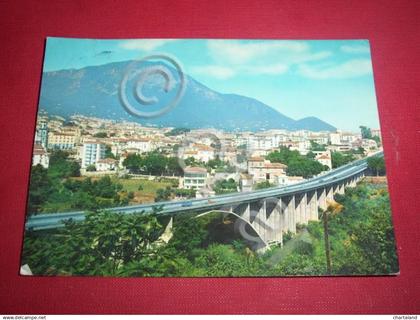 Cartolina Cava de Tirreni - Panorama con Autostrada '60