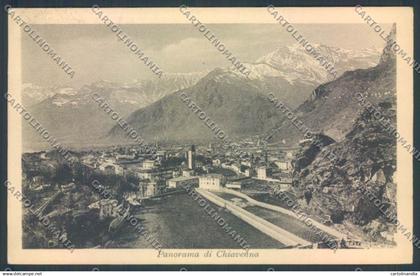 Sondrio Chiavenna cartolina LQ5298