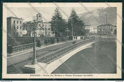 Sondrio città cartolina QQ7384