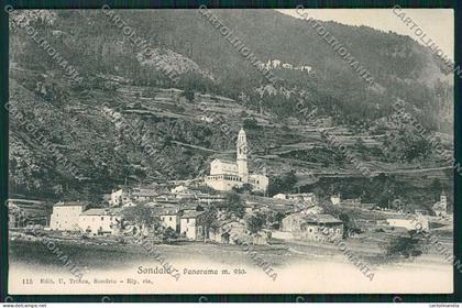 Sondrio Sondalo cartolina QQ7600