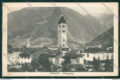 Sondrio Tirano cartolina QQ7617