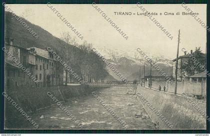 Sondrio Tirano cartolina QQ7642