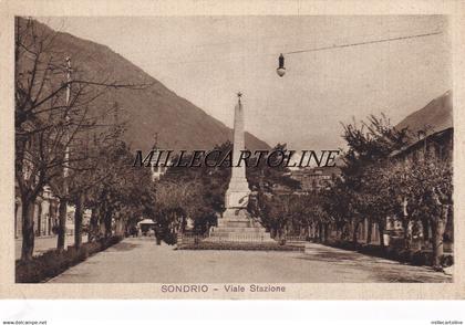 SONDRIO:  Viale Stazione