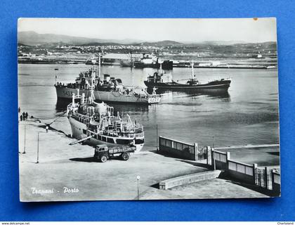 Cartolina Trapani - Porto - 1961