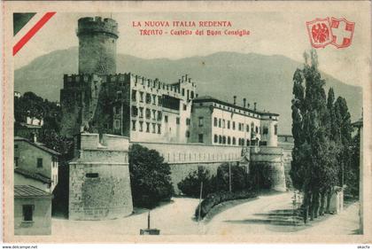 CPA La nuova Italia Redenta Trento Castello del Buon Consiglio TRENTINO-ALTO ADIGE ITALY (809013)