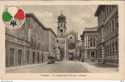 CPA Trento Via Alessandro Vittorio e Duomo TRENTINO-ALTO ADIGE ITALY (809109)