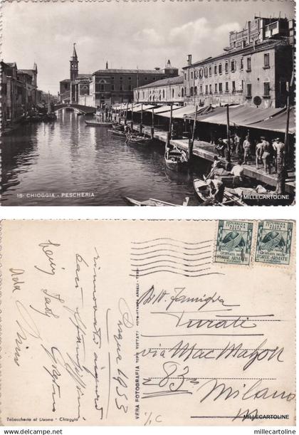 # CHIOGGIA: PESCHERIA    1953