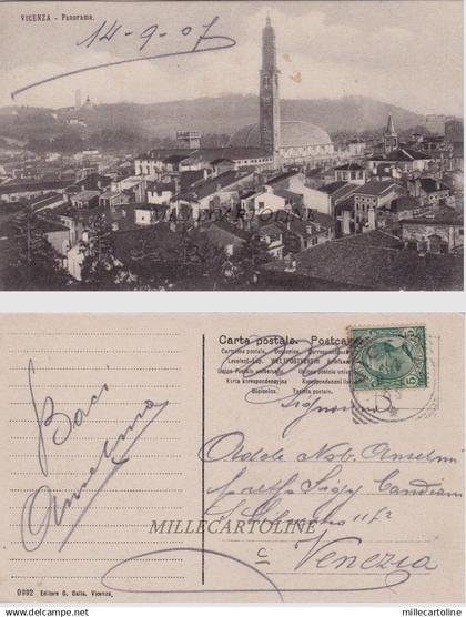 VICENZA: Panorama    1907