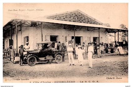 Côte d'Ivoire - Agnibilégro - La S.C.O.A.