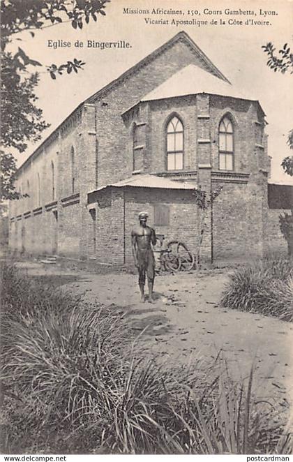 Côte d'Ivoire - BINGERVILLE - L'église - Ed. Vicariat Apostolique de la Côte d'Ivoire