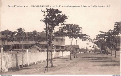 Côte d'Ivoire - GRAND-BASSAM - La compagnie des scieries de la Côte d'Ivoire - Ed. Bloc frères 16