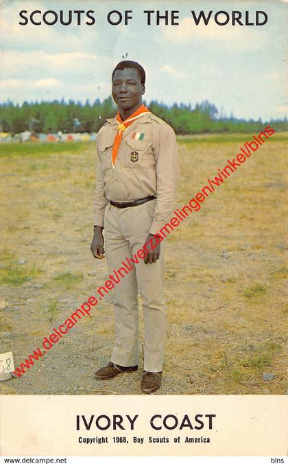 Scouts of the World - Côte d'Ivoire - Ivory Coast