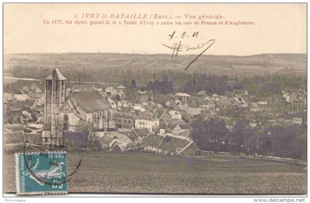 IVRY-la-BATAILLE - Vue générale