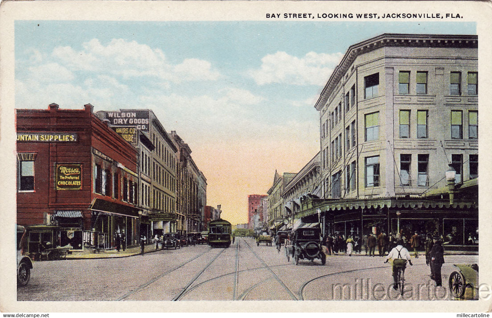 * JACKSONVILLE - Bay Street, Looking West