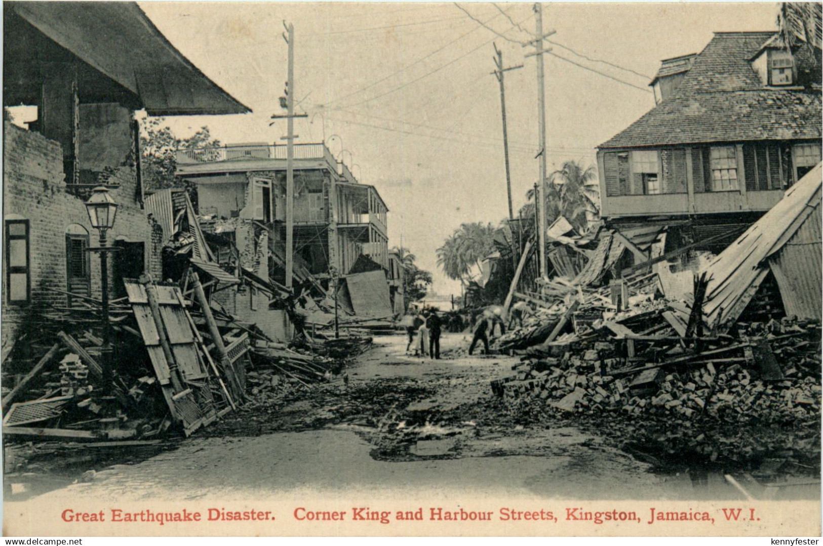 Jamaica - Great Earthquake Disaster