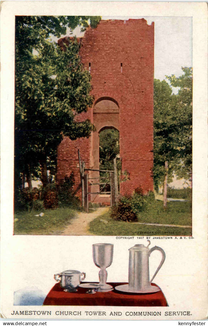 Jamestown Church Tower