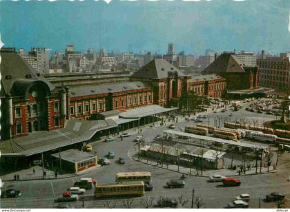 Japon - Tokyo - Tokyo Station - Gare - Automobiles - Tramway - Nippon - Japan - CPM - Carte Neuve - Voir Scans Recto-Ver