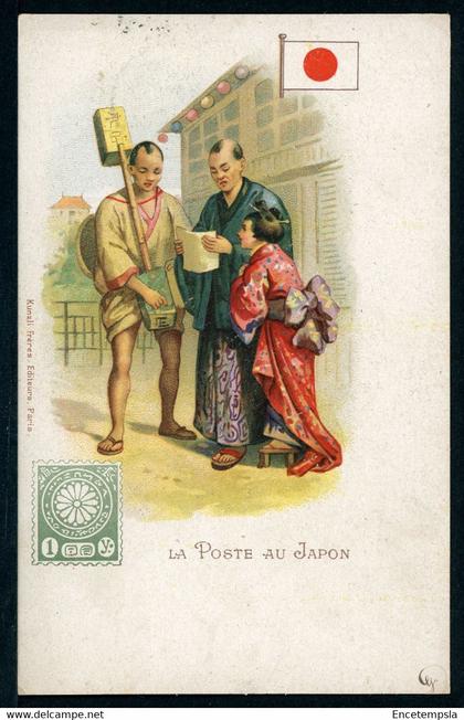 CPA - Carte Postale - Asie - La Poste au Japon - Illustration - 1904 (CP19916OK)