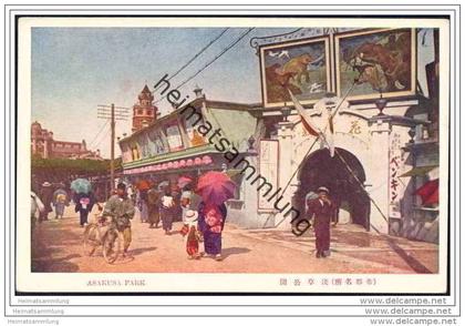 Tokio - Asakusa Park ca. 1920