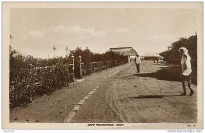 ( CPA ASIE )  YÉMEN  /  ADEN  -  Jopp promenade  -