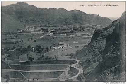 ( CPA ASIE )  YÉMEN  /  ADEN  -  Les Citernes  -