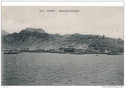 ( CPA ASIE )  YÉMEN  /  ADEN  -  Steamer Pointe  -