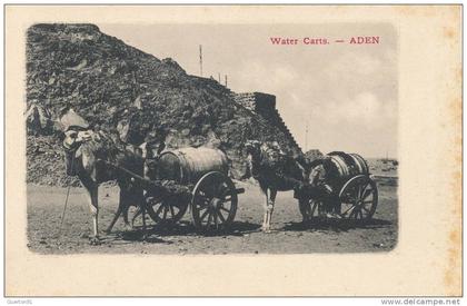 ( CPA ASIE )  YÉMEN  /  ADEN  -  Water Carts  -