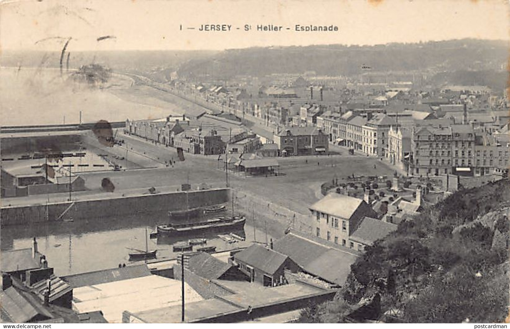 Jersey - SAINT-HELIER - Esplanade - Publ. G. B. 1