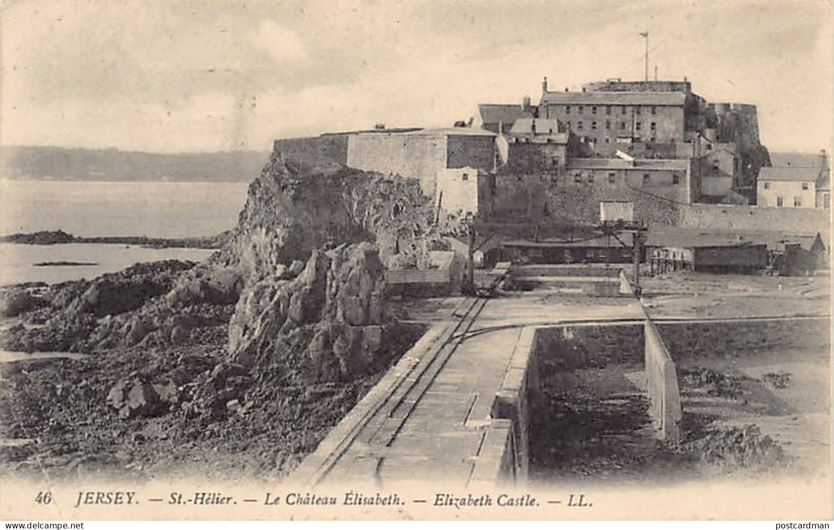 Jersey - ST. HELIER - Elizabeth Castle - Publ. L.L. Levy 46