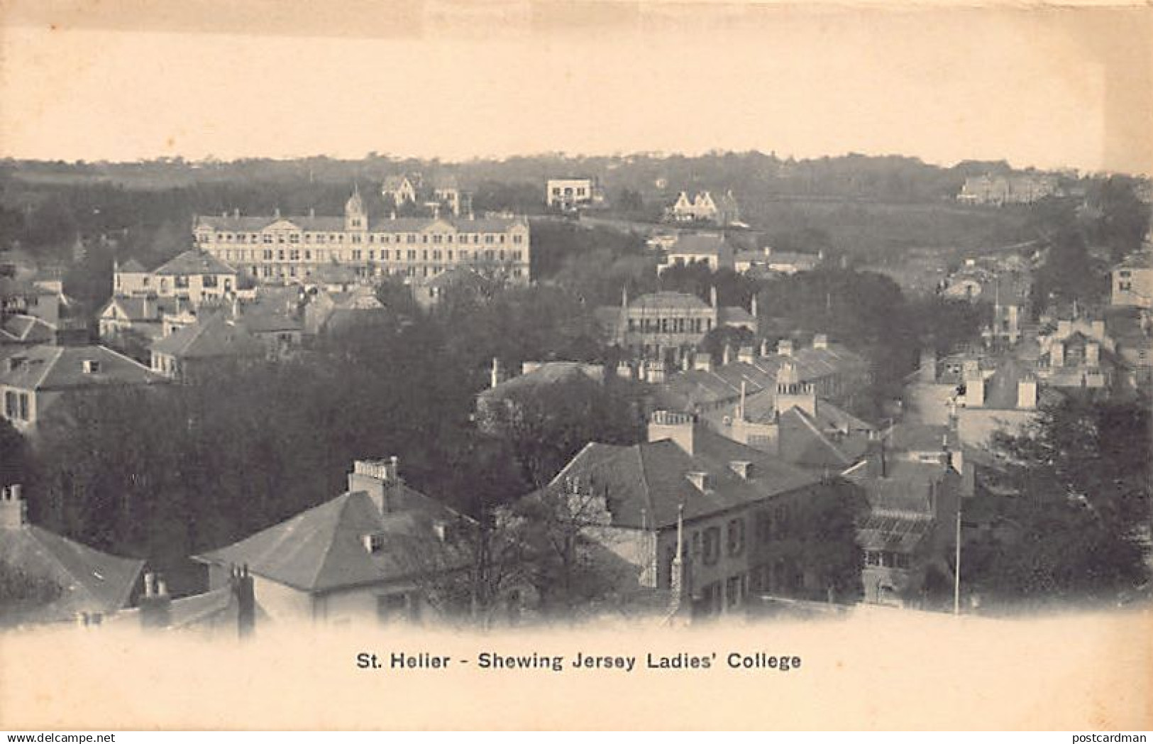 Jersey - ST. HELIER - Showing Jersey Ladies' College - Publ. The Beresford Series