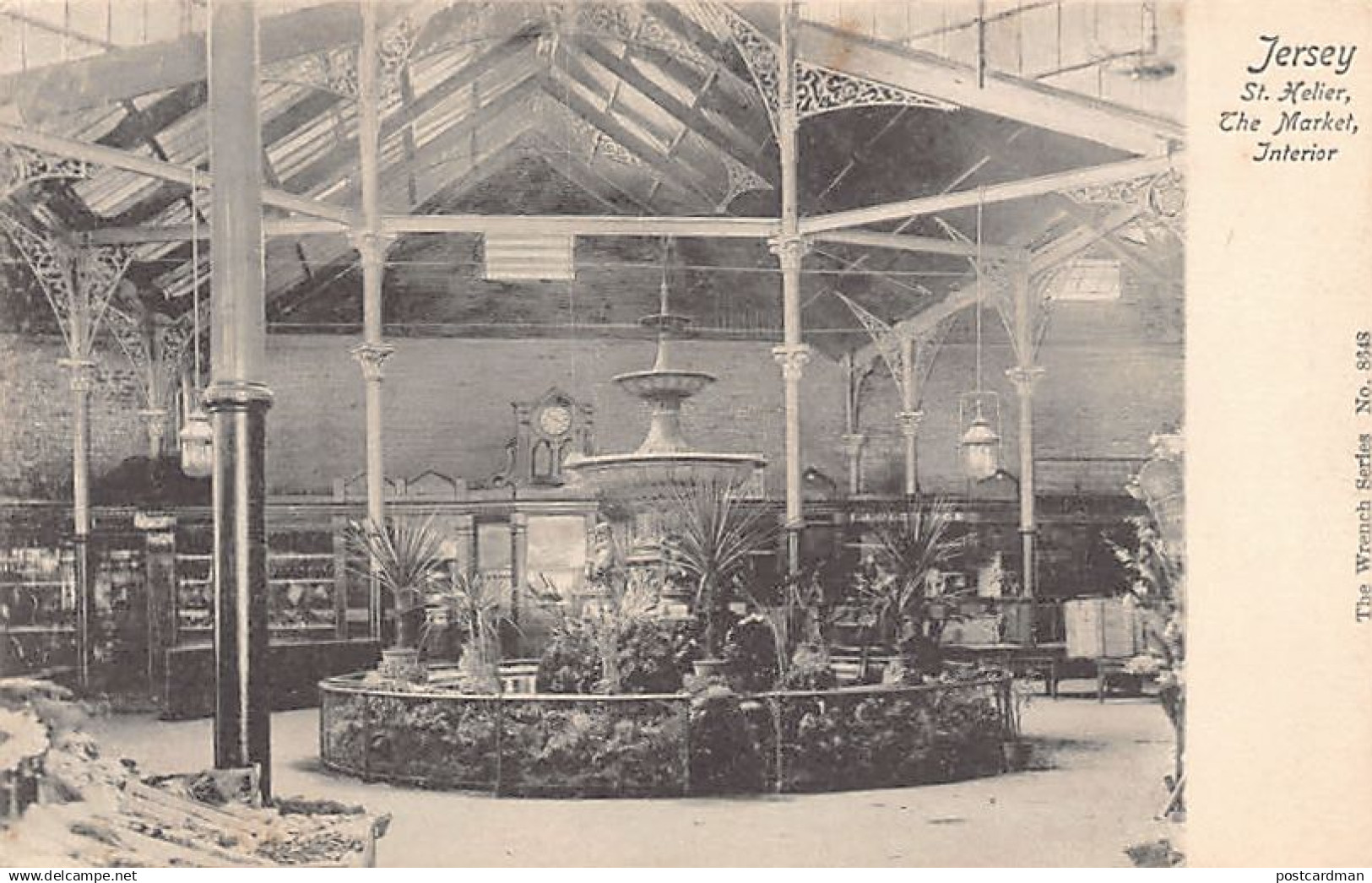 Jersey - ST. HELIER - The Market, Interior - Publ. The Wrench Series 8648