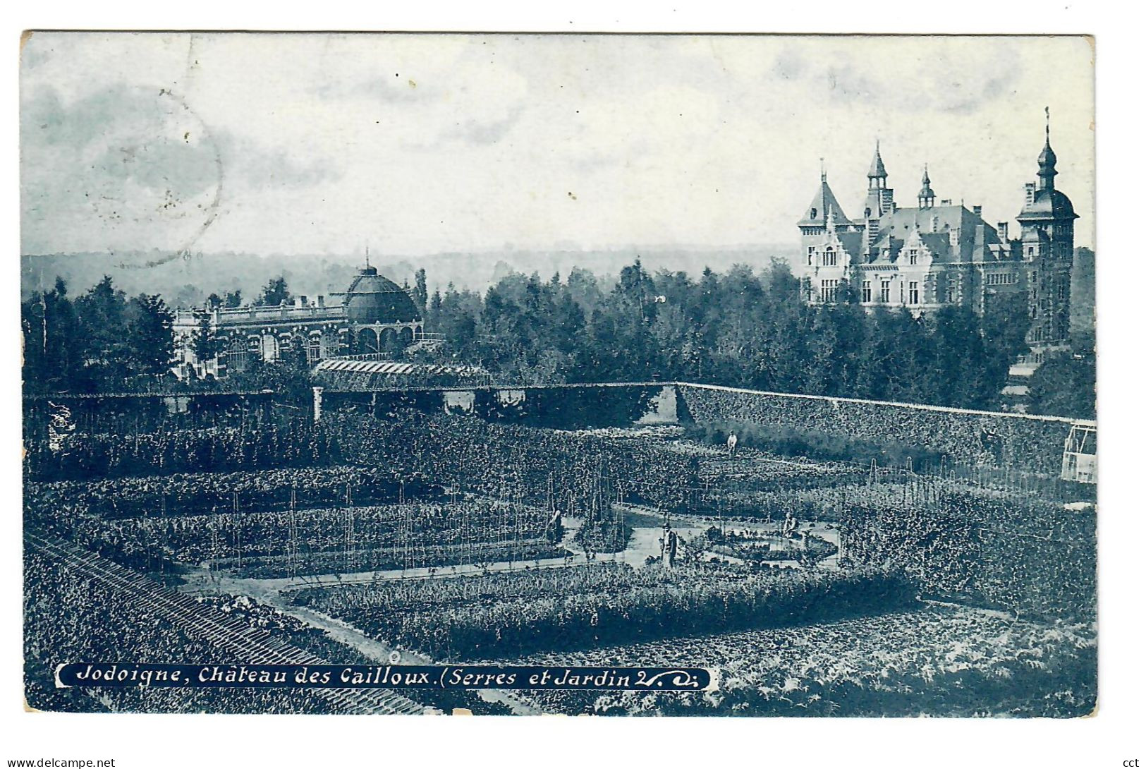 Jodoigne  Château des Cailloux  Serres et Jardin   Edit Librairie Englebert-Nys