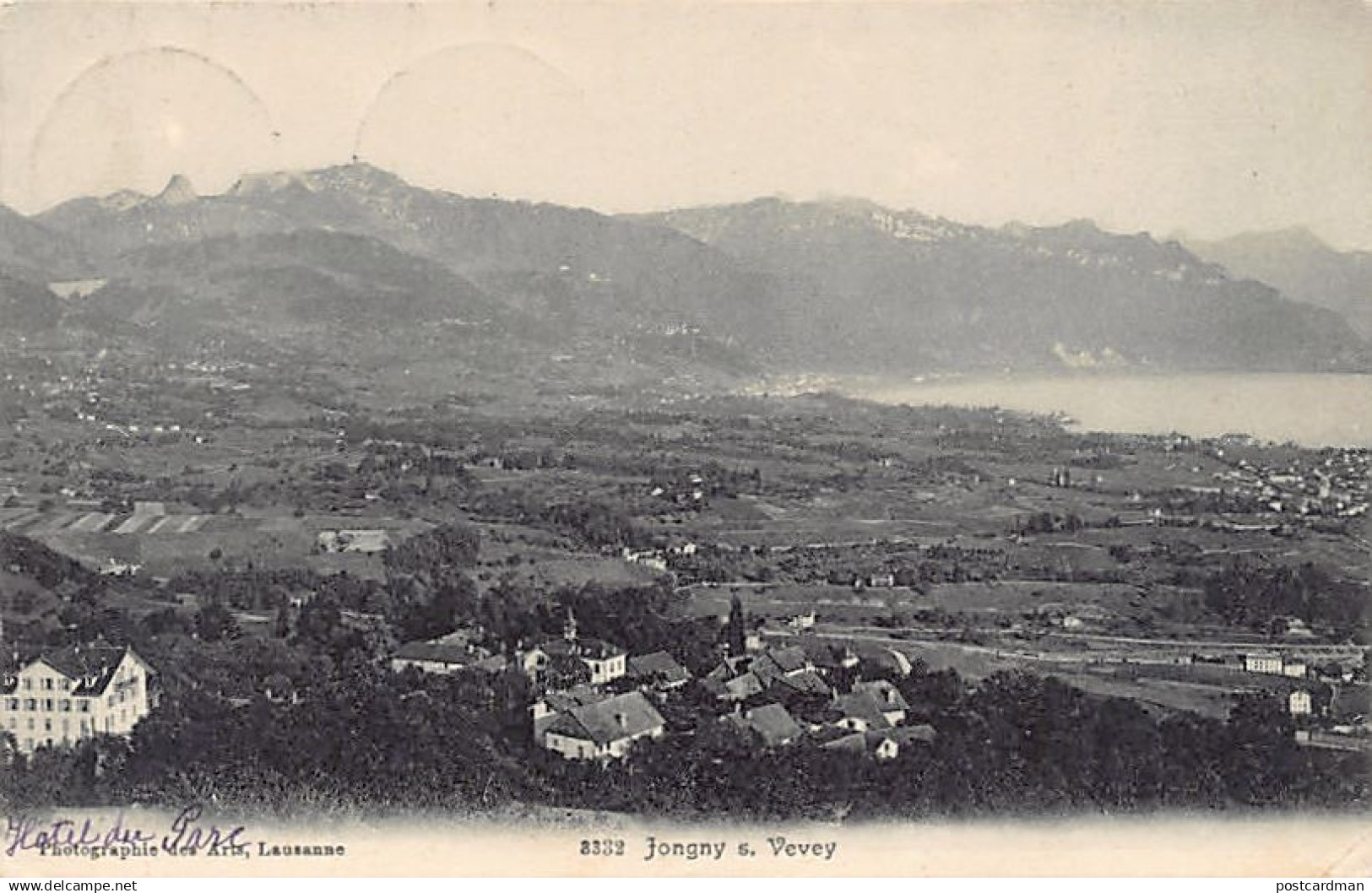 JONGNY (VD) Vue générale de Jongny s. VEVEY - Ed. Photographie des Arts 3332