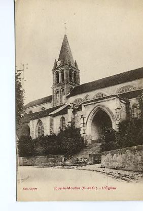 JOUY le MOUTIER - l'église