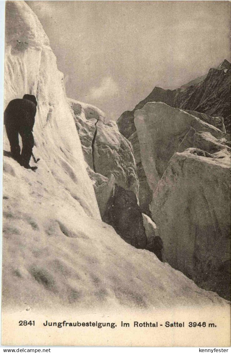 Jungfraubesteigung im Rothtal Sattel